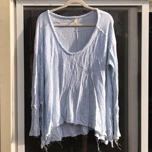 Ice Blue Free People Sunset Park Thermal